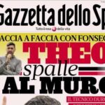 gazzetta:-“milan,-theo-hernandez-spalle-al-muro”