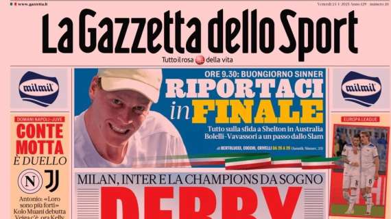 gazzetta-dello-sport:-“napoli-juve,-conte-motta:-e-duello”