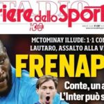 corriere-dello-sport:-“frenapoli-conte,-un-altro-pari.-l’inter-puo-andare-a-1”