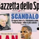 la-gazzetta-dello-sport:-“milan,-che-stecca.-furia-atalanta”