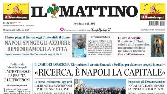 il-mattino:-“napoli-spinge-gli-azzurri:-riprendiamoci-la-vetta”