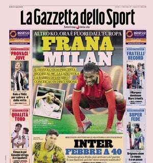 gazzetta:-“frana-milan.-altro-ko,-ora-e-fuori-dall’europa”