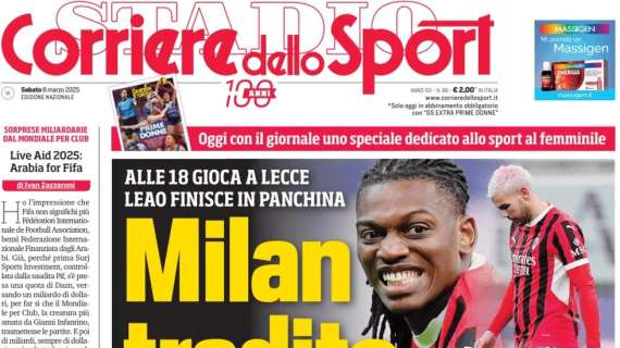 corriere-dello-sport:-“milan-tradito”