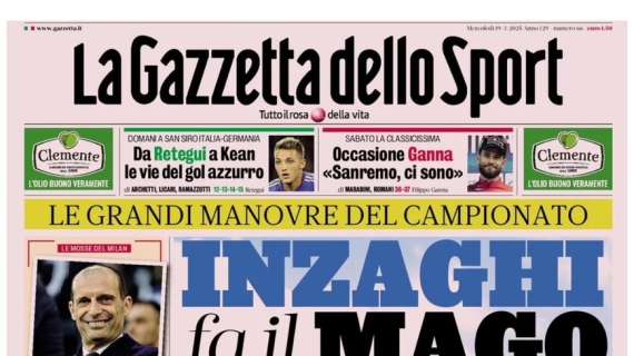 la-gazzetta-dello-sport:-“inter,-inzaghi-fa-il-mago”